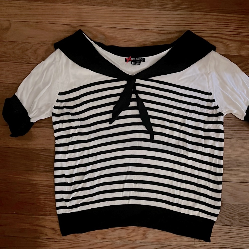 HELL BUNNY sailor sweater XL
